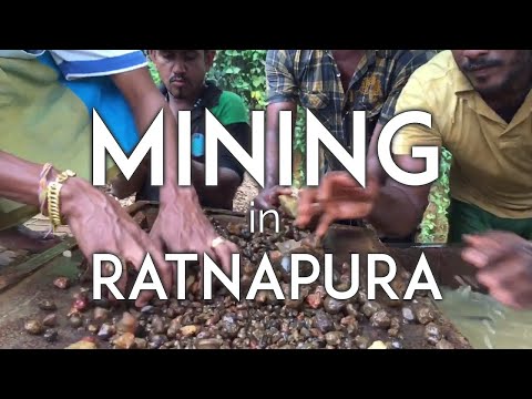 Gemstone mining in Ratnapura, Sri Lanka with Yavorskky