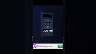 How to unlock digital block door using leaflet in Scary Mansion #scarymansion