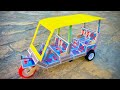 How To Make Tuk Tuk Rickshaw At Home Diy Matchbox Auto Rickshaw