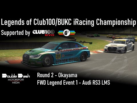 2021 Legends of Club100 / BUKC iRacing Championship - Round 2 - Okayama International Raceway