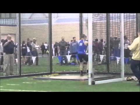 Ohio Indoor State Championships 2014 - Boys Division 1 Weight Throw (All throws)