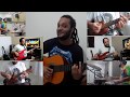 Tocando Baixo na Live de Diego