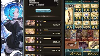 【グラブル】2022 光古戦場EX+ 2200万 0ポチ 2チェ 浴衣ナルメア