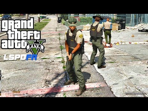 GTA 5 MODS LSPDFR 761 - NEW CHARGER PATROL !!! (GTA 5 REAL LIFE PC MOD)