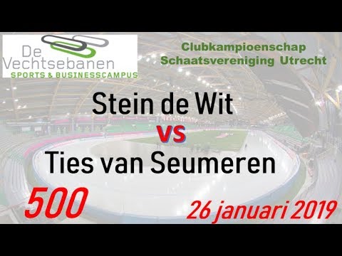 Stein de Wit vs Ties van Seumeren 500 Vechtsebanen 20190126