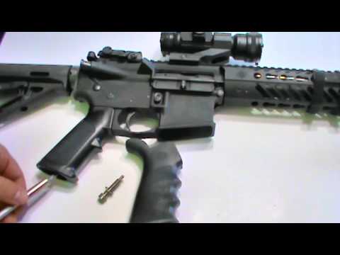 Hogue AR15 Buttstock and pistol grip Review.