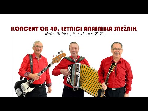 Koncert ob 40. letnici ansambla Snežnik