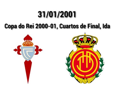 CELTA - MALLORCA, Copa do Rei 2000-01. Cuartos de Final, Ida. Partido Completo.