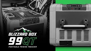 Portable Electric Blizzard Box Cooler, 99-quart / 94 liter Capacity, USB Charging - video thumbnail 2