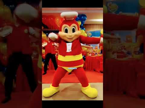 Nice moves jabee 😁😁😁 #shorts #jollibee