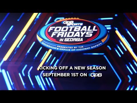 Football Fridays in Georgia is BACK on GPB-TV starting September 1st!