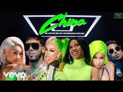 Anuel AA, Nicki Minaj, Daddy Yankee, Doja Cat,  Karol G, Cardi B, Ozuna & More - China (Music Video)