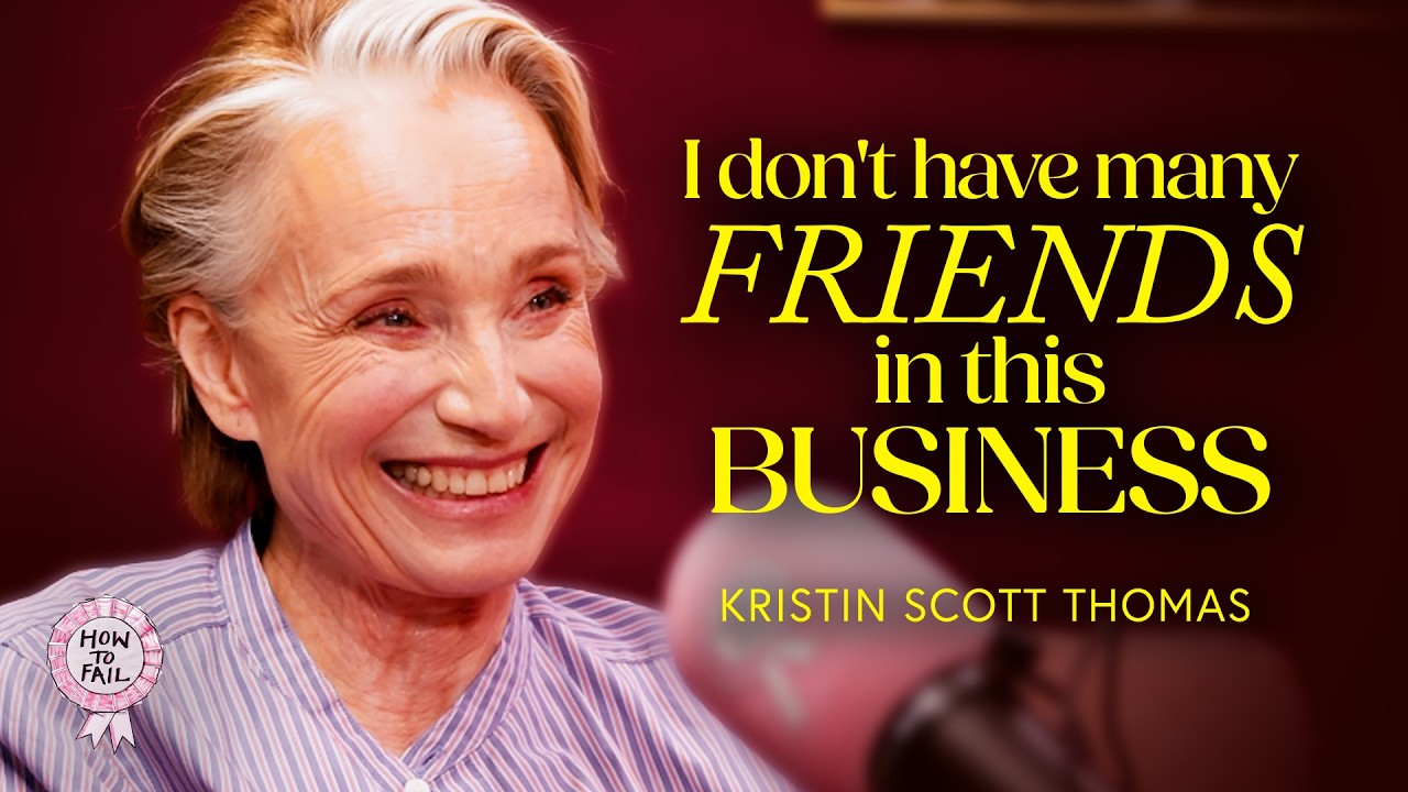 Kristin Scott Thomas On Grief, Prince, Motherhood, Radical Honesty And Finding Joy In Her 60s - YouTube