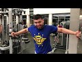 225 4X8 BENCH PRESS | BODYBUILDING PUSH DAY