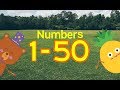 Number Counting 1 To 50 Kids Number Counting