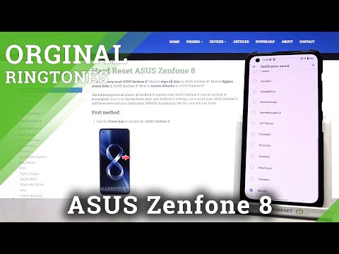 Asus Zenfone 8 - Notification Sounds Presentation