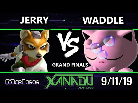 S@X 319 SSBM - Jerry (Fox) Vs. Waddle [L] (Jigglypuff) Smash Melee Grand Finals