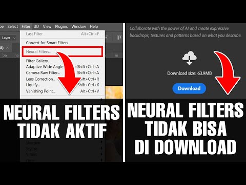 SOLUSI NEURAL FILTERS TIDAK BISA AKTIF ATAU TIDAK BISA DI DOWNLOAD