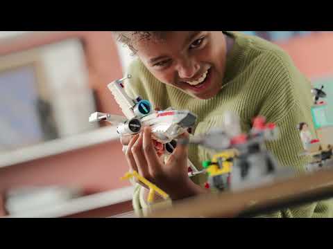 Vidéo LEGO Star Wars 75423 : SMART Play : le X-Wing Red Five de Luke