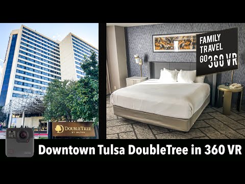 360 VR Views of our Suite at the DoubleTree by Hilton in Downtown Tulsa