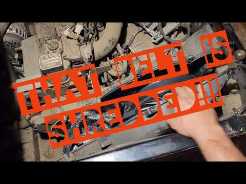 JOHN DEERE GATOR 865 SYNCHRONOUS DRIVE BELT INSTALLATION