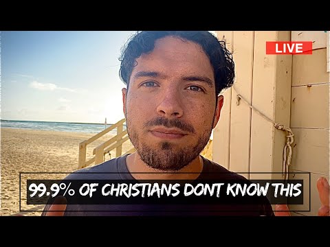 99% of “Christians” do not know this! Don’t be deceived! LIVE from Israël