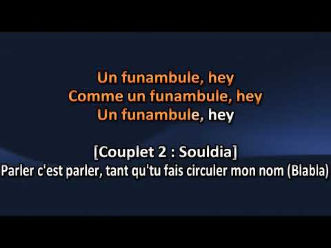 Farfadet x Souldia - Funambule - Karaoke / Lyrics