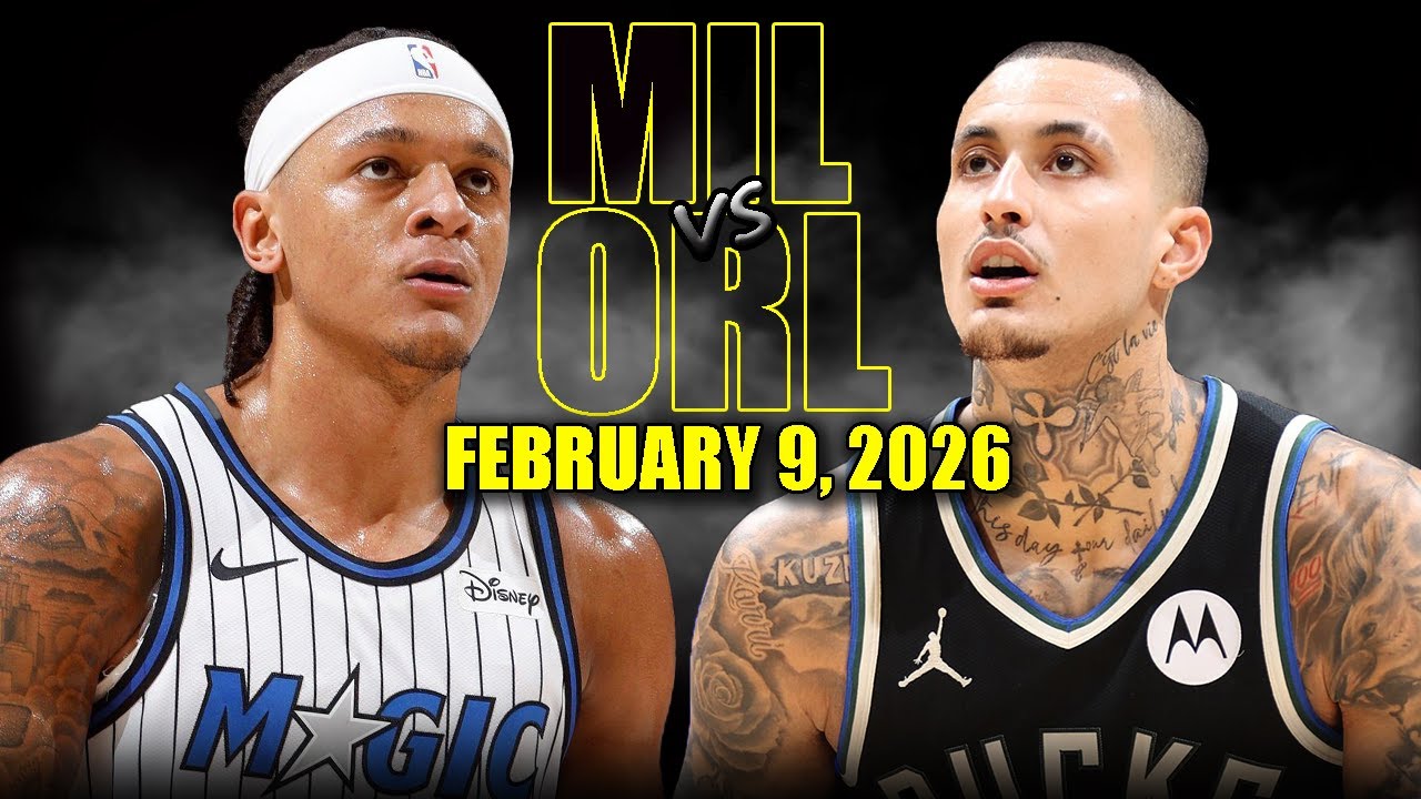 2월 10일 올랜도 매직 VS 밀워키 벅스 하이라이트