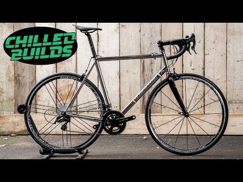 Tommasini Stainless Steel Rim Brake Bike Build - Campagnolo Chorus,  Sony A7IV, 24-70 F2.8 G.