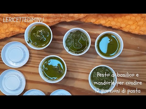Pesto di basilico e mandorle