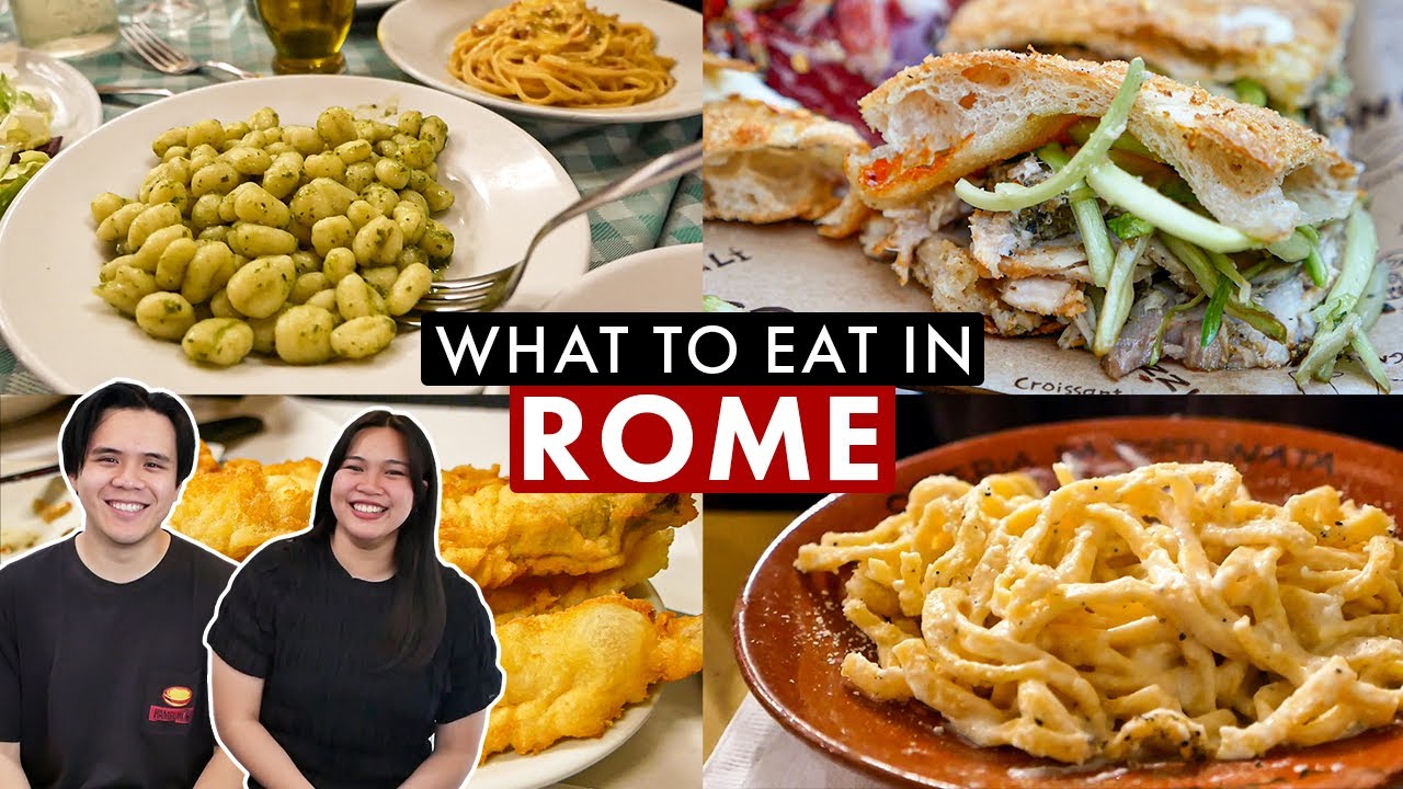 Watch Now TOP 10 RESTAURANTS IN ROME | Italian Food Guide TOP 10 RESTAURANTS IN ROME | Italian Food Guide