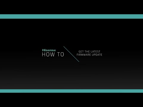 How to update the firmware on your Hisense TV |...