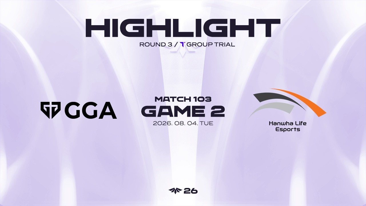 GGA vs HLE 게임 2 하이라이트 | 08.04 | 2026 LCK CL ROUND 3