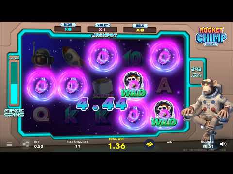 Rocket Chimp Jackpot (Mascot Gaming) 💸NEW SLOT! - Winning Stories! 🌌