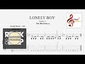 LONELY BOY - The Black Keys - Trinity Rock & Pop Guitar - Grade 3 - BACKING TRACK