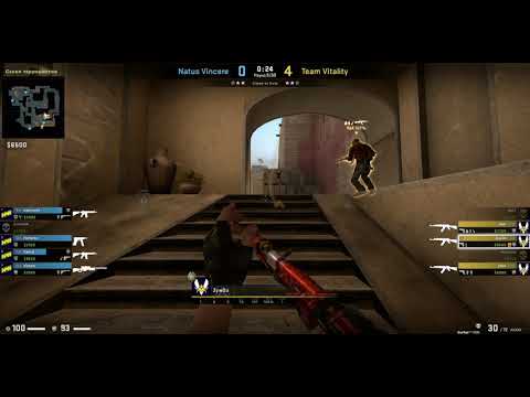 CS GO POV ZywOo AK47 ACE clutch 1vs4 vs NAVI IEM Beijing-Haidian 2020 Europe