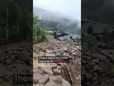 Extreme rain triggers landslides in northeast India