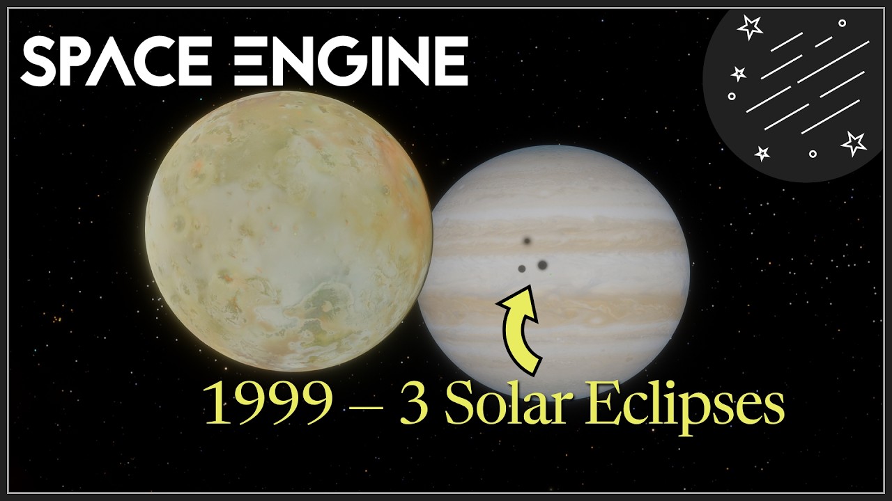 3 Solar Eclipses on Jupiter