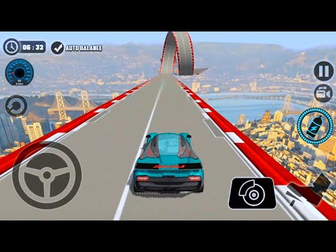 Impossible Car Tracks 3D - New Car Unlocked Blue Car Driving Stunts Campaing Mode Android Gameplay