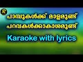 Pambukalkku Malamund Karaoke With Lyrics