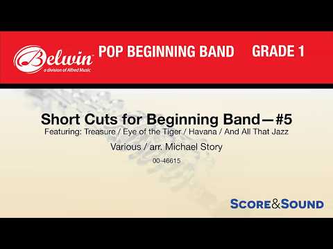 Short Cuts for Beginning Band – #5, arr. Michael Story – Score & Sound