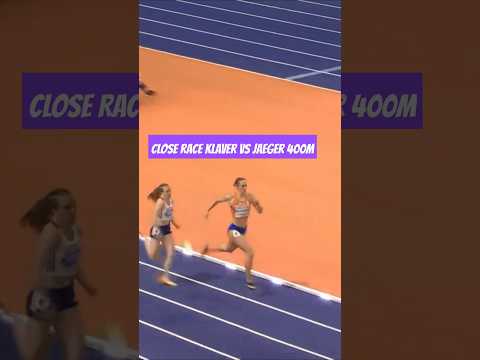 Lieke Klaver vs Henriette Jæger 400m Race Women's #trackandfield #athletics #track