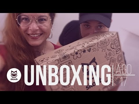 Unboxing - Clube Skoob - Agosto/2017