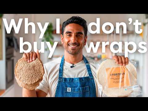 High-protein, gut-friendly wraps you can make with 3 ingredients (no additives)