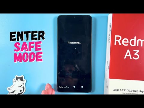 How to Enter and Exit Safe Mode on Xiaomi Redmi A3