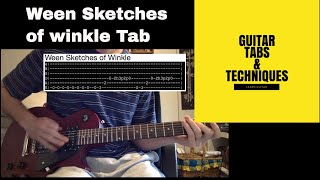 Ween Sketches of Winkle Guitar Lesson Tutorial with Tabs The Pod
