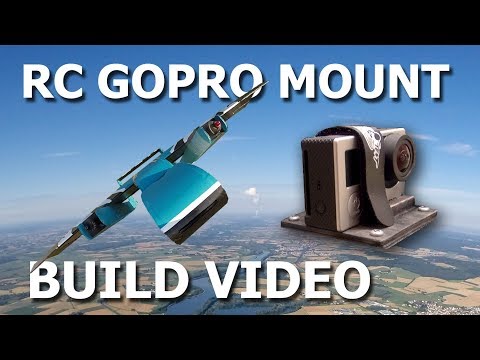 Simple GoPro Mount for RC planes - Build Video