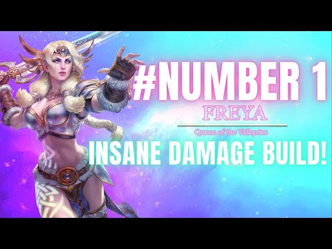 SMITE PENTA KILL FROM THE NUMBER 1 FREYA IN THE WORLD! INSANE LATE GAME DAMAGE BUILD WOW!