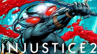 BLACK MANTA DESTROYS AQUAMAN! - Injustice 2: "Black Manta" Gameplay