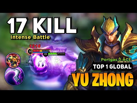 Yu Zhong Best Build 2023 [ Yu Zhong Top 1 Global Gameplay ] Portgas.Ď.ÃCE - Mobile Legends